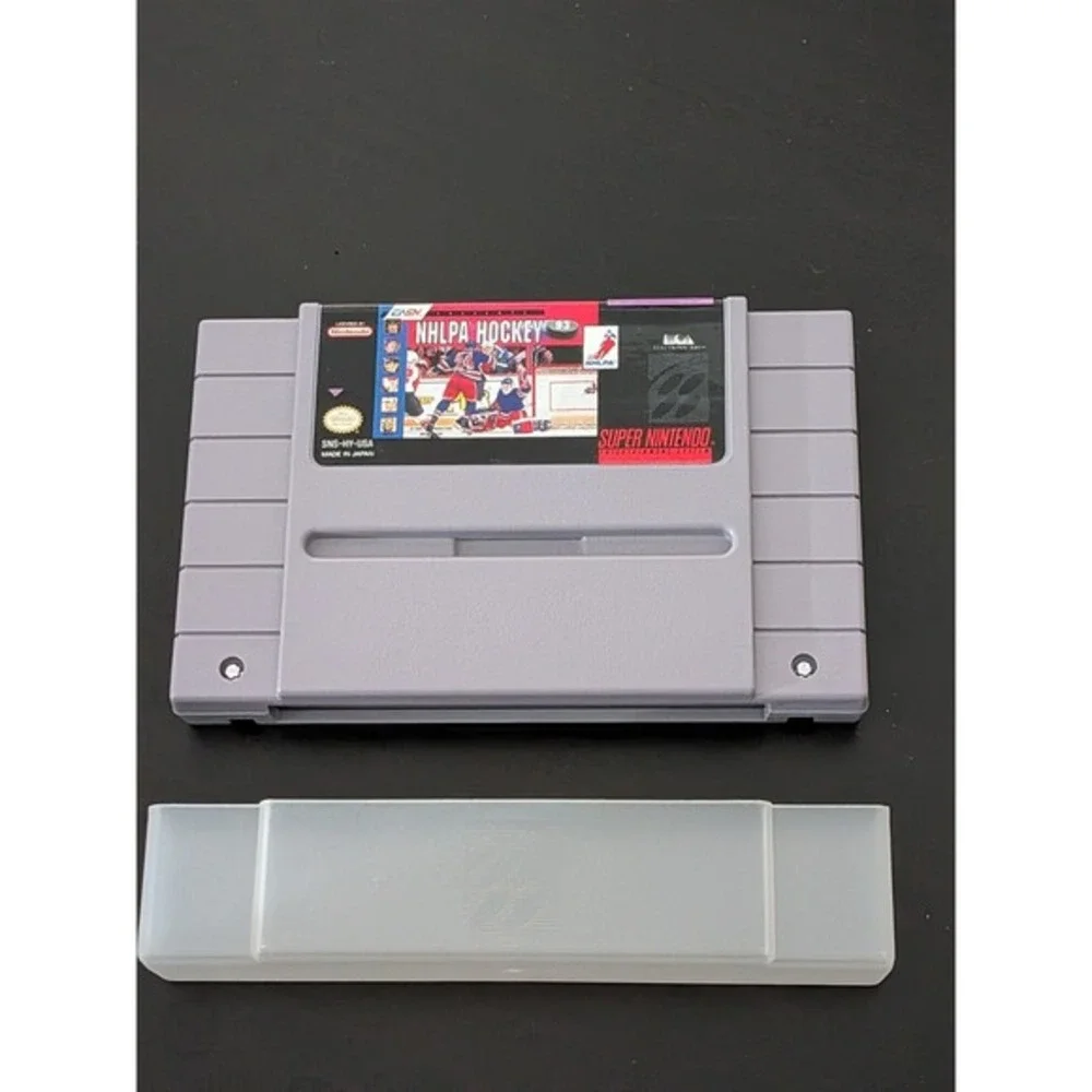 NHLPA Hockey '93 Super Nintendo SNES Authentic Game‎ Tested Cartridge Only